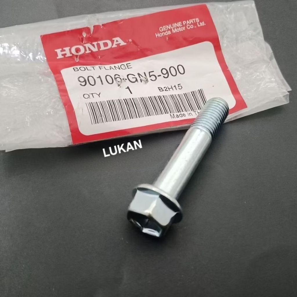 Ốc, bu lông cổ chảng ba, tay lái DREAM, WAVE... zin Honda Thái 90106-GN5-900 - Ảnh 2