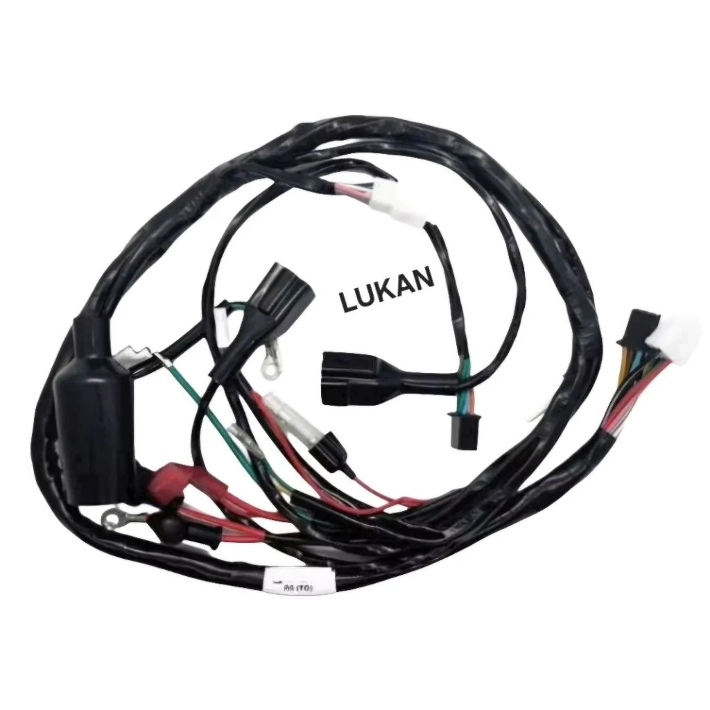 Bộ dây điện sườn xe WAVE A, ALPHA, RS 50cc TQ.... - Ảnh 2