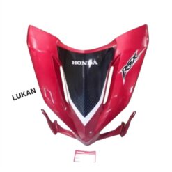 Nhựa ốp mặt nạ trước WAVE RSX 2012 Đỏ siêu nhân zin Honda