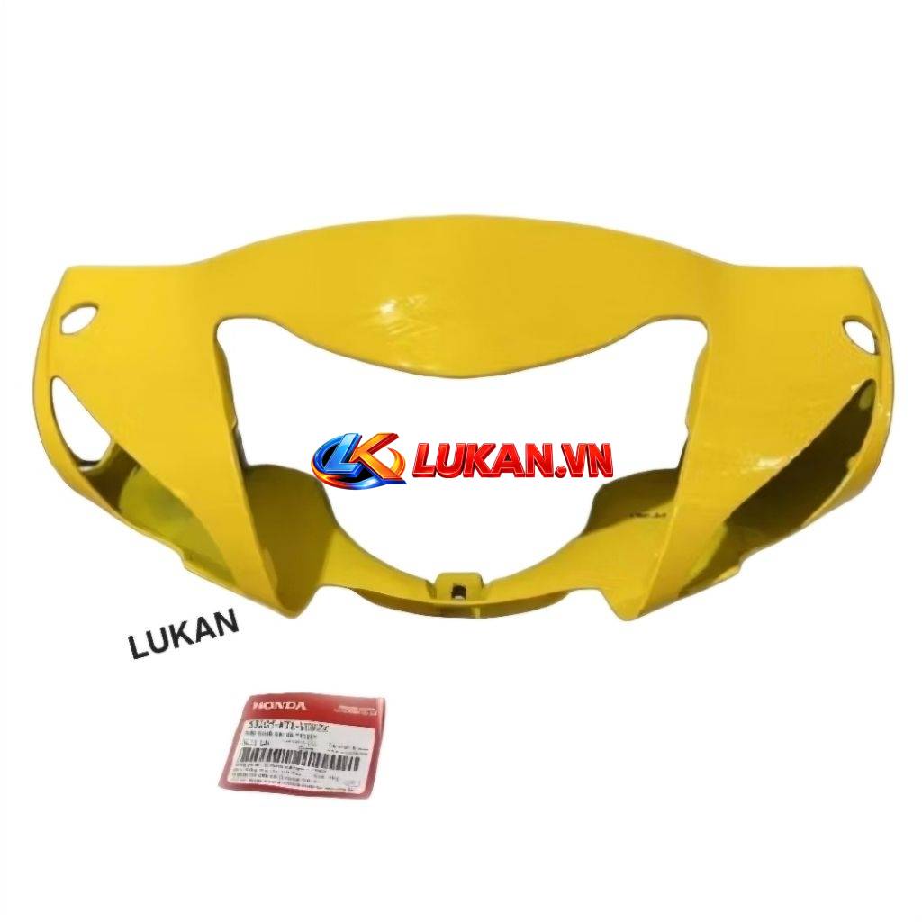 Nhựa ốp võ đầu đèn trước WAVE A, ALPHA 100.... Vàng, bàn thờ zin