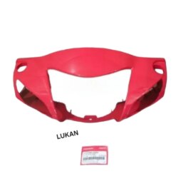 Nhựa ốp võ đầu đèn trước WAVE A, ALPHA 110... Đỏ đô zin Honda