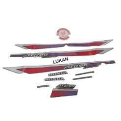 Bộ tem dán xe DREAM Lùn ASTREA đỏ cao cấp