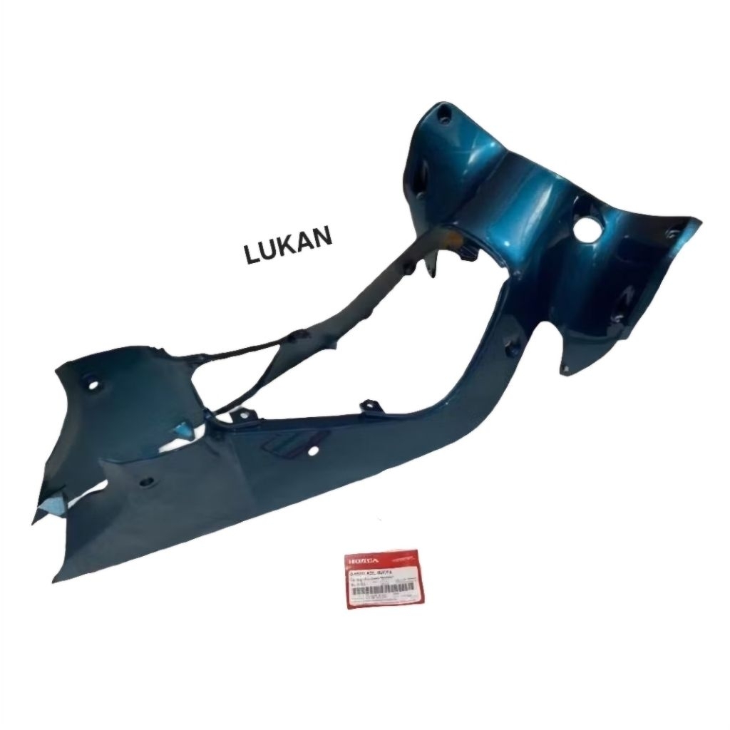 Nhựa ốp yếm khóa, lườn baga giữa FUTURE 1 đời đầu Xanh ngọc zin Honda - Ảnh 4
