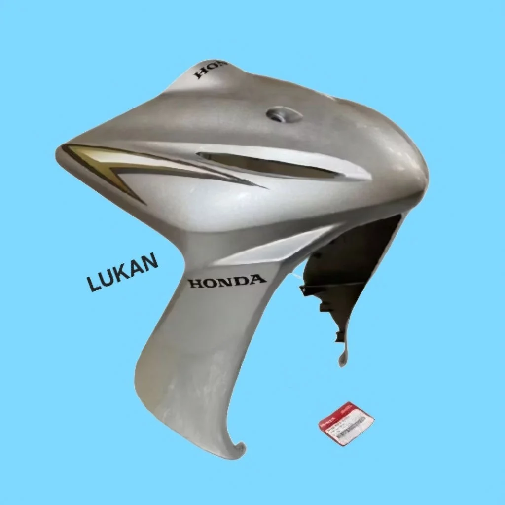 Nhựa ốp mặt nạ trước WAVE S110, RS.... Bạc zin chính hãng Honda - Ảnh 2