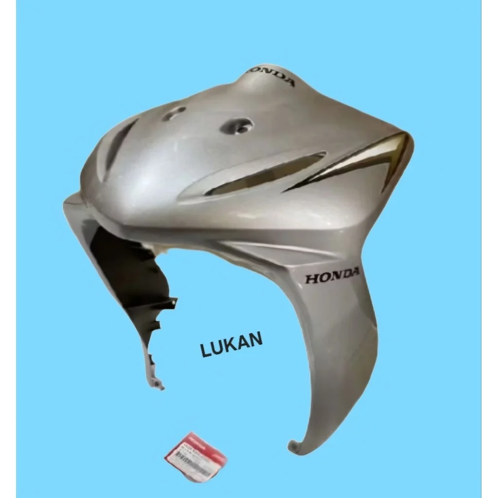 Nhựa ốp mặt nạ trước WAVE S110, RS.... Bạc zin chính hãng Honda - Ảnh 3