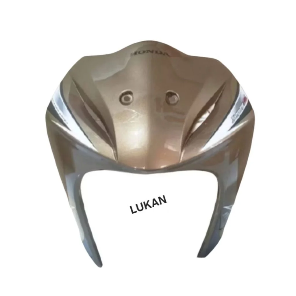 Nhựa ốp mặt nạ trước xe WAVE S110, RS 110.... Vàng đồng zin Honda - Ảnh 4