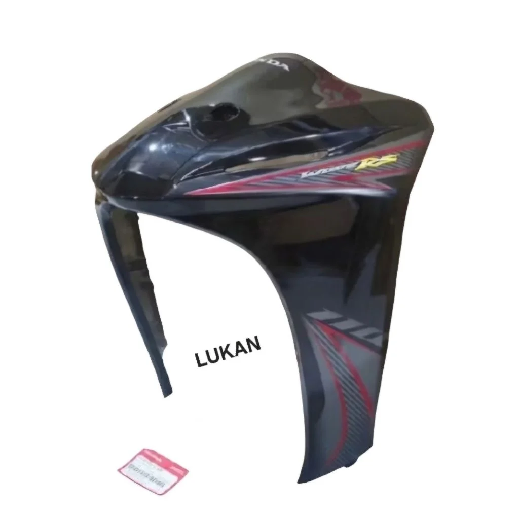 Nhựa ốp võ mặt nạ trước WAVE S110, RS 110.... Đen zin chính hãng - Ảnh 5