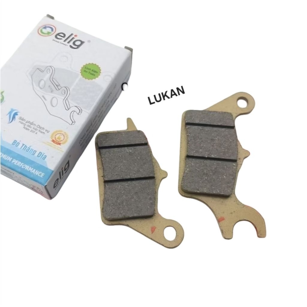 Bố thắng, má phanh đĩa trước WAVE S110, RSX, FUTURE 125... chính hãng elig - Ảnh 4