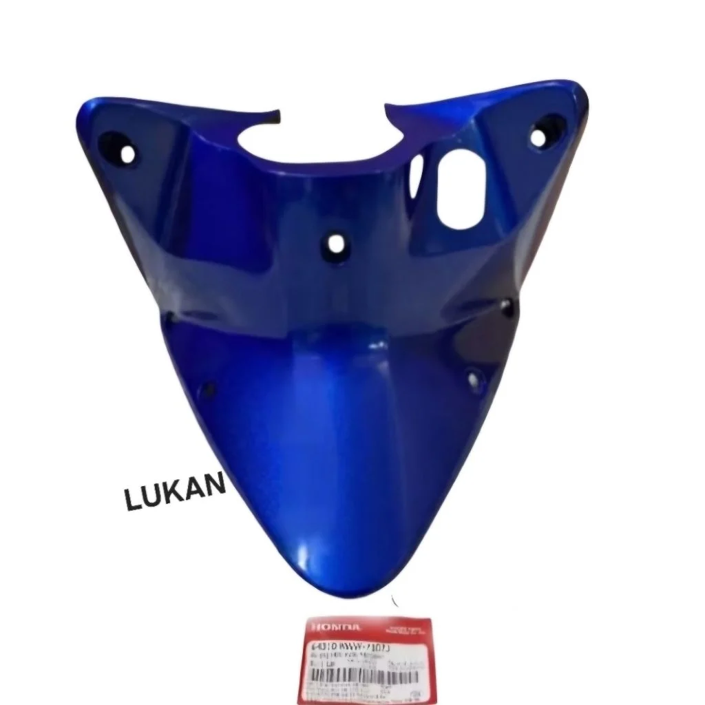 Nhựa ốp yếm khóa, lườn baga giữa WAVE S110, RSX.... Xanh zin Honda - Ảnh 2