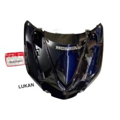 Nhựa, ốp mặt nạ trước xe FUTURE MẬP 125 Đen bóng zin Honda 64330-KYZ-G01ZB