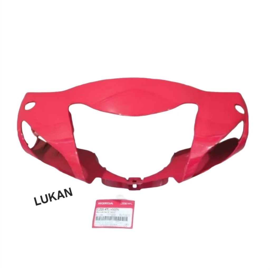 Nhựa ốp võ đầu đèn trước WAVE A, ALPHA, RS, S100.... Đỏ đô zin - Ảnh 3