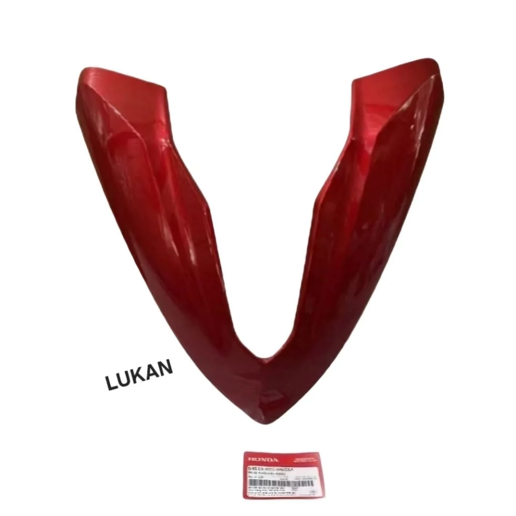 Nhựa chữ V, mặt nạ trước xe WAVE RSX 2014..... Đỏ zin Honda - Ảnh 4