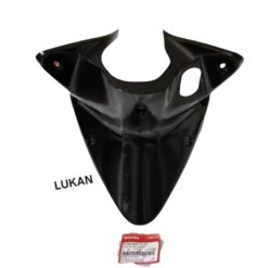 Nhựa ốp yếm khóa, lườn baga giữa WAVE S110, RSX.... Đen zin Honda