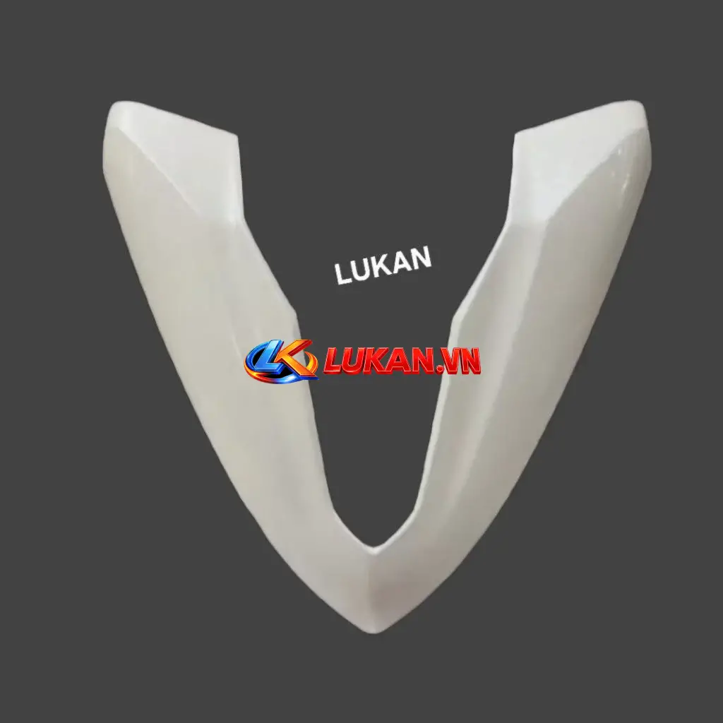 Nhựa chữ V, mặt nạ trước xe WAVE RSX 2014.... Trắng zin Honda