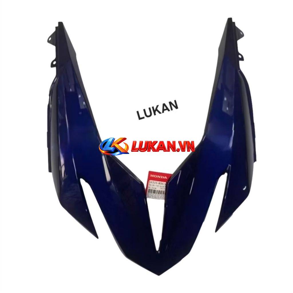 Nhựa ốp mặt nạ trước WINNER X, RS 150 V2, V3.... Xanh mực zin Honda