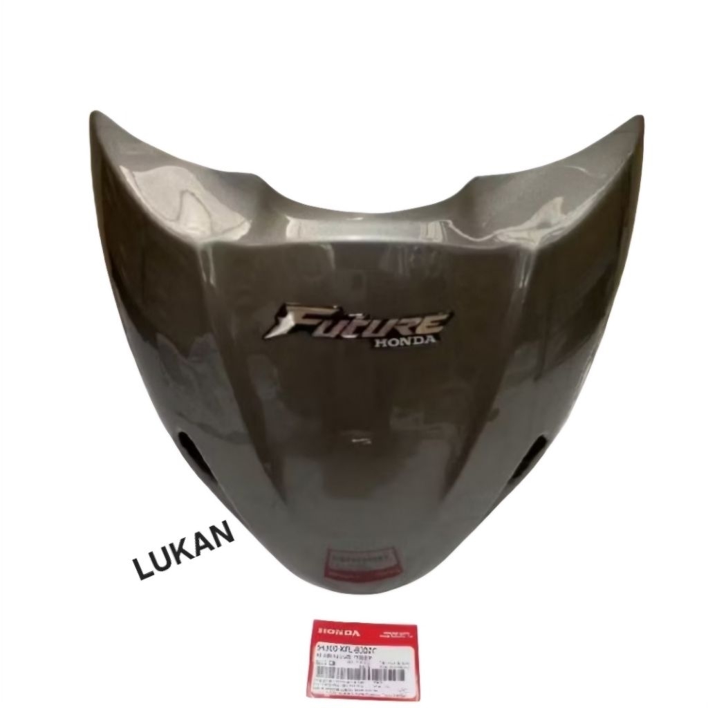 Nhựa ốp mặt nạ trước xe FUTURE 1 đời đầu Xám chuột zin Honda - Ảnh 3