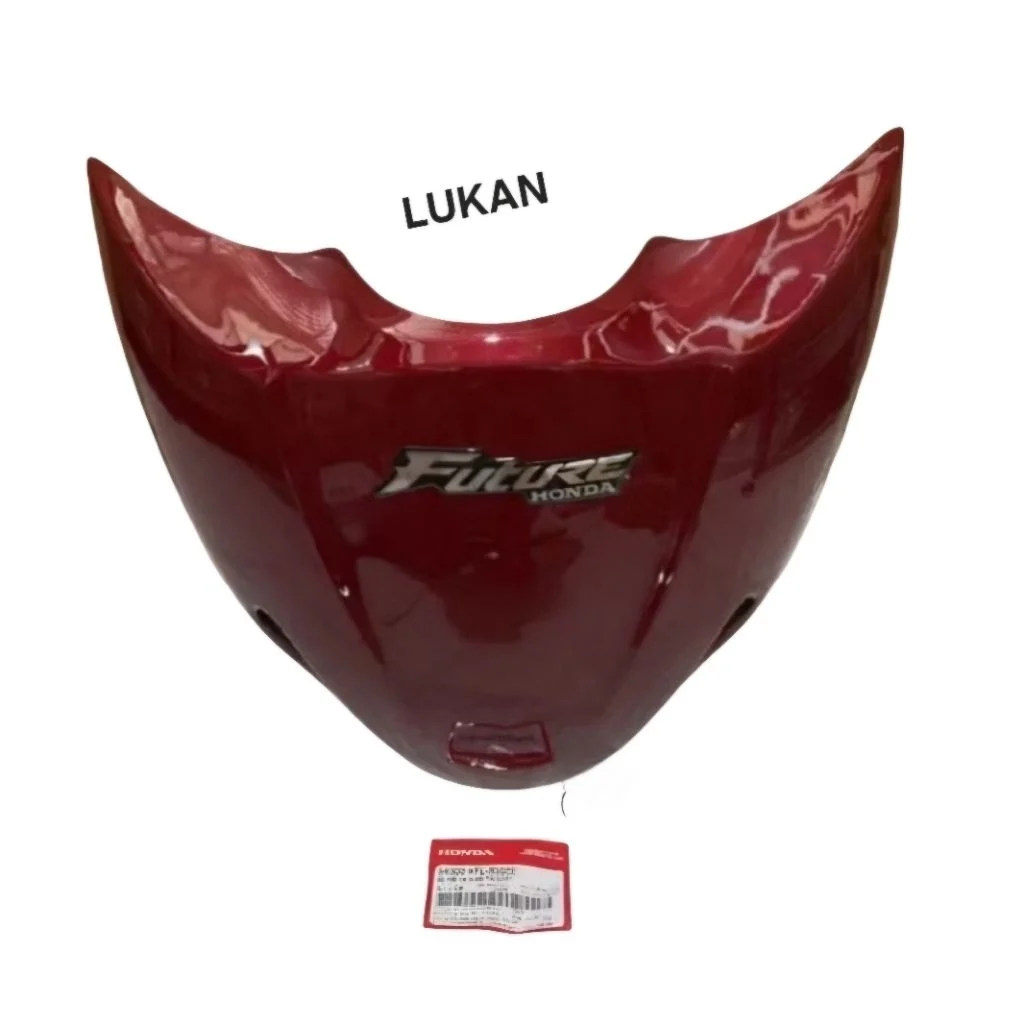 Nhựa ốp mặt nạ trước xe FUTURE 1 đời đầu Đỏ mận zin Honda - Ảnh 2