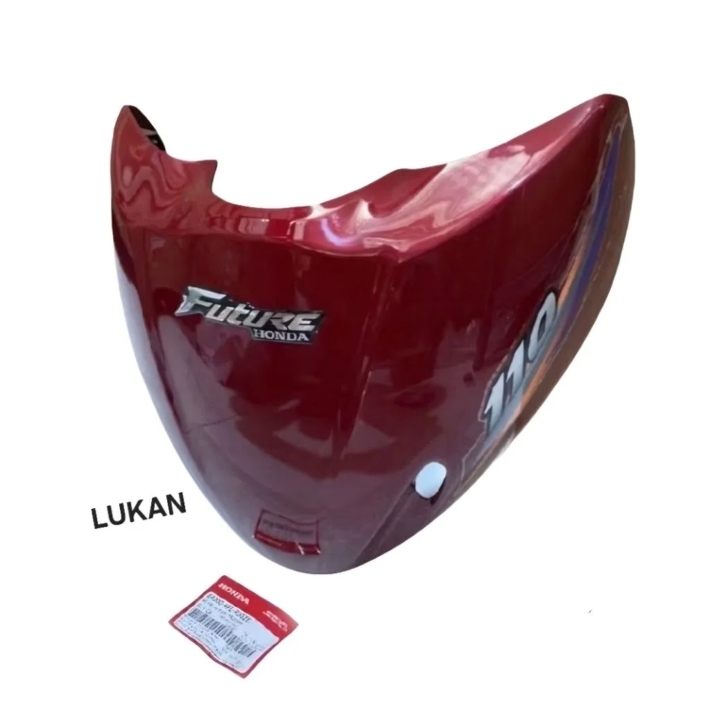 Nhựa ốp mặt nạ trước xe FUTURE 1 đời đầu Đỏ mận zin Honda - Ảnh 3