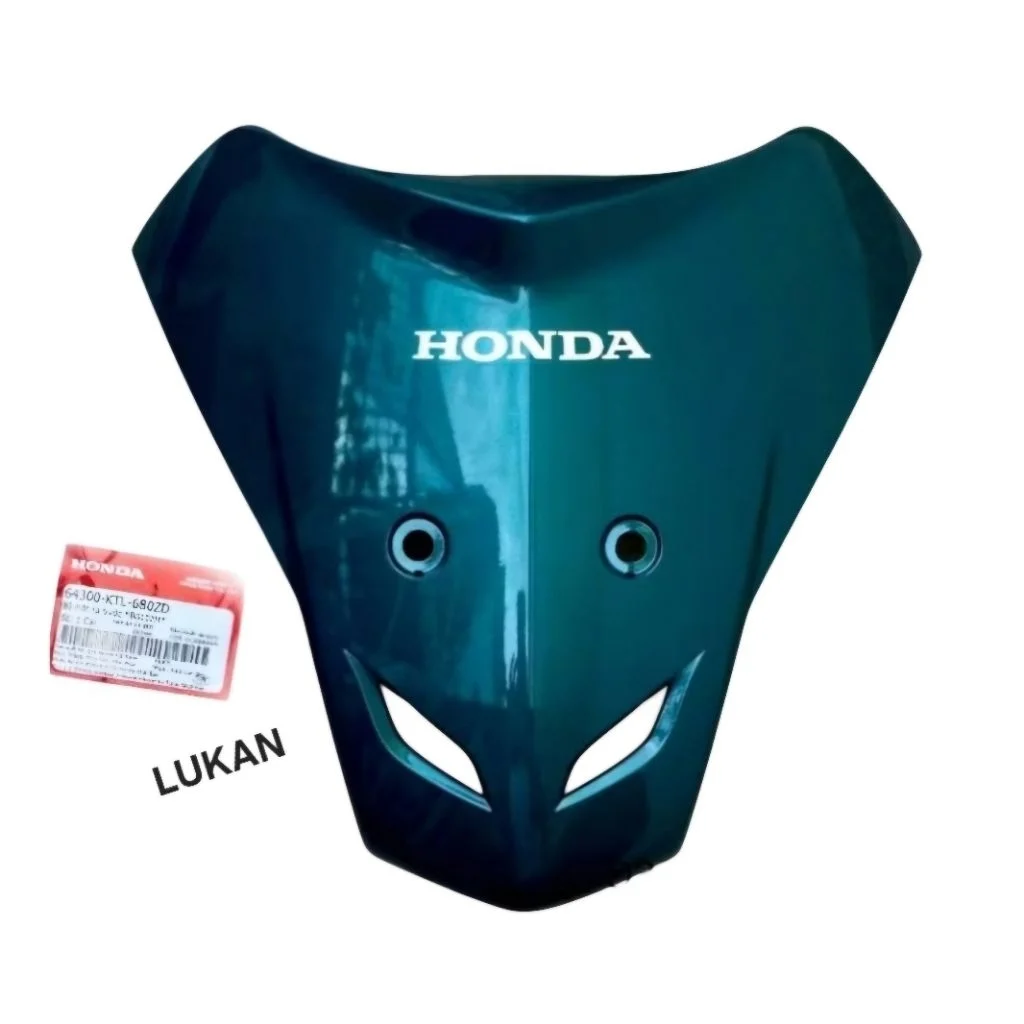Nhựa ốp võ mặt nạ trước WAVE A, ALPHA, RS, S100.... Xanh lá zin Honda 64300-KTL-680ZD