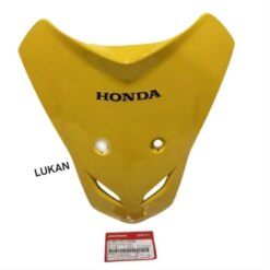 Nhựa ốp mặt nạ trước WAVE A, ALPHA, RS, S100.... Vàng zin Honda 64300-KTL-640ZH