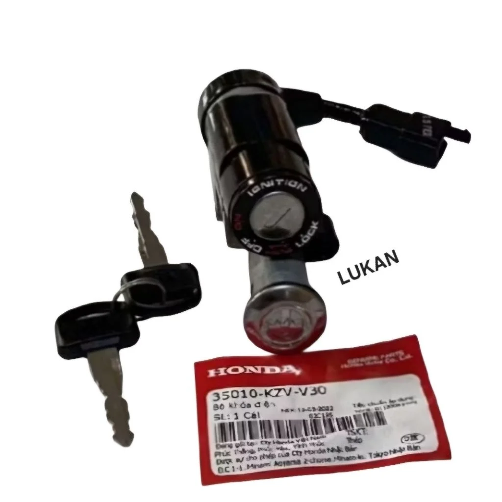 Bộ ổ khóa, công tắc điện xe Super DREAM 110 zin Honda 30510-KZV-V30 - Ảnh 2
