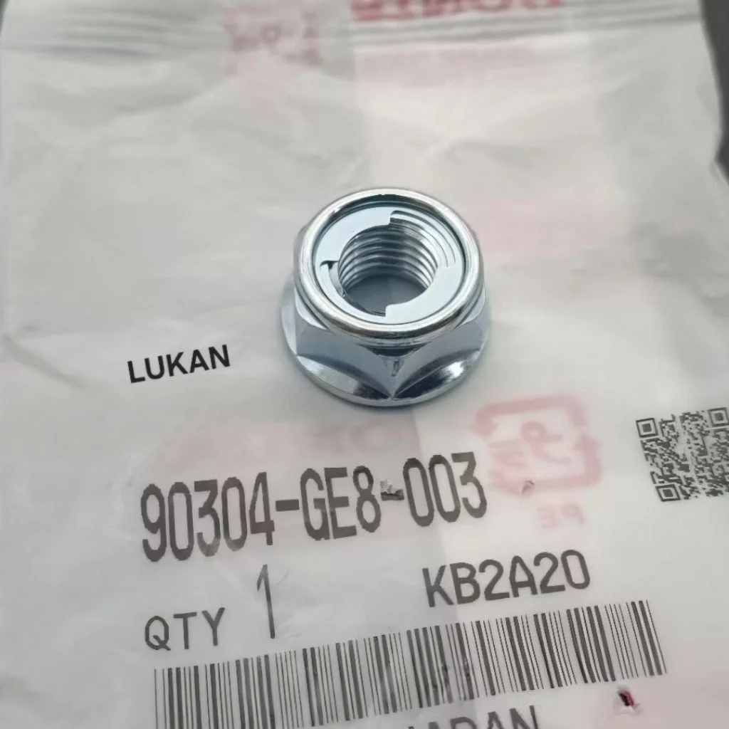 Ốc tán cổ, chảng ba tay lái DREAM, WAVE... 8mm zin Honda Japan 90304-GE8-003 - Ảnh 3