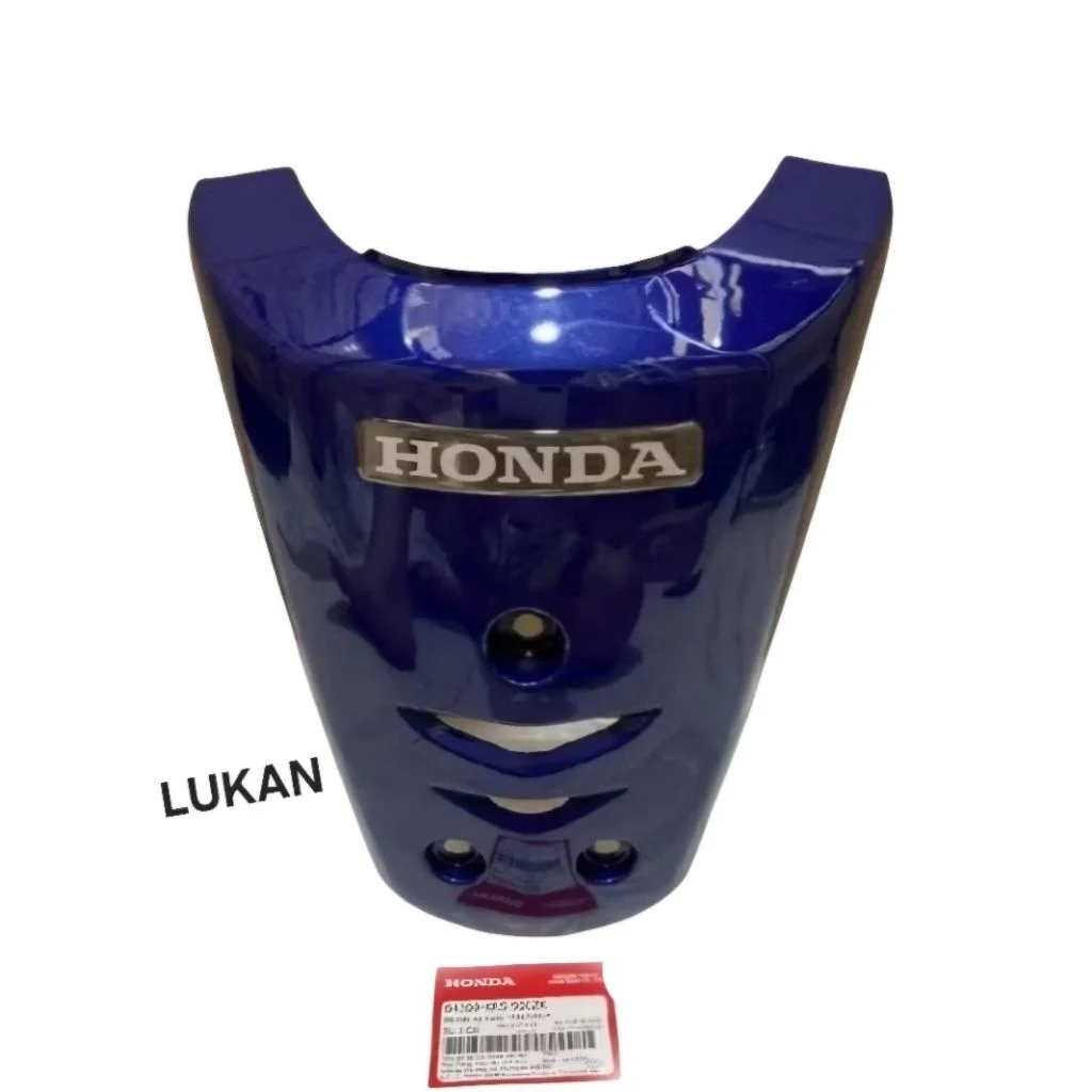 Nhựa ốp mặt nạ trước WAVE ALPHA đời đầu Xanh mực zin Honda - Ảnh 3