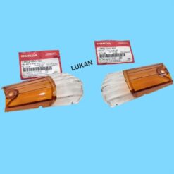Cặp nắp ốp chụp võ đèn xi nhan trước Super DREAM zin Honda 33402-GN5-901, 33452-GN5-901