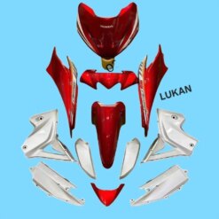 Bộ nhựa dàn áo, võ xe WAVE S110 Đỏ bóng zin chính hãng
