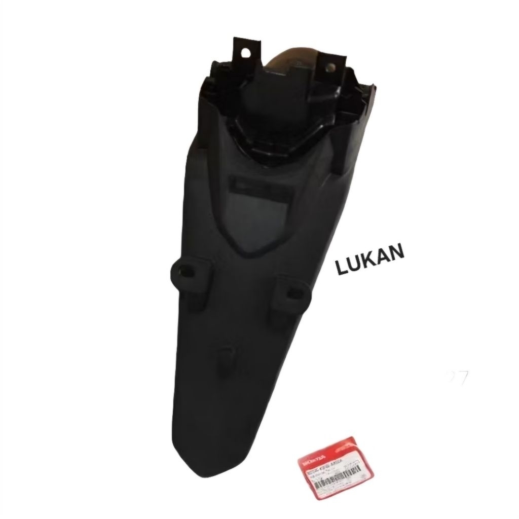 Nhựa dè đuôi biển số, chắn bùn sau WAVE S110, RSX 2011-2012.... zin - Ảnh 3