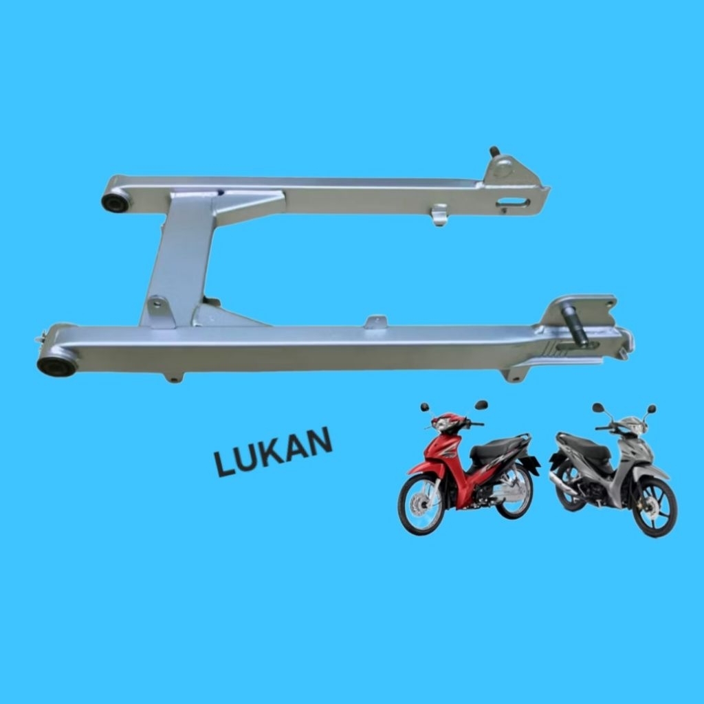 Càng gắp, gấp bánh sau WAVE S110, RS, RSX... Bạc VD168 - Ảnh 3