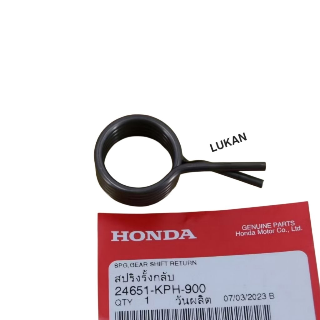 Lò xo hồi trục cốt cần sang số FUTURE 2, NEO, MẬP, LED 125... zin 24651-KPH-900 - Ảnh 4