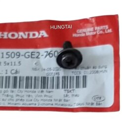 Ốc, vít 5x11 vành, viền pha đèn trước Super DREAM lồi zin Honda 1509-GE2-760