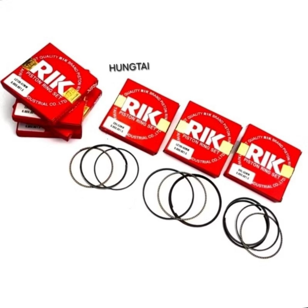 Bộ bạc, xéc măng piston DREAM, WAVE, FUTURE, WINNER.... đủ size - Ảnh 3