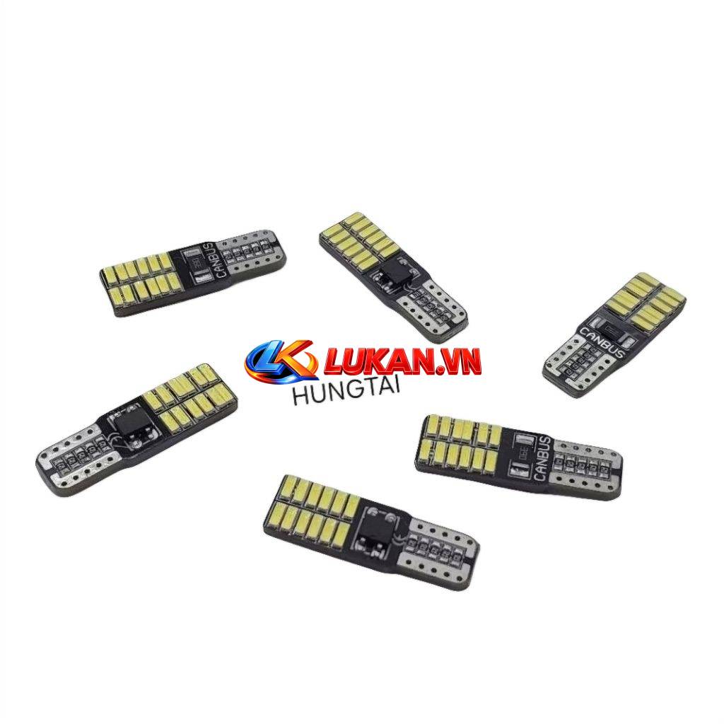 Bóng đèn led T10 siêu sáng xi nhan, demi DREAM, WAVE, FUTURE, WINNER....
