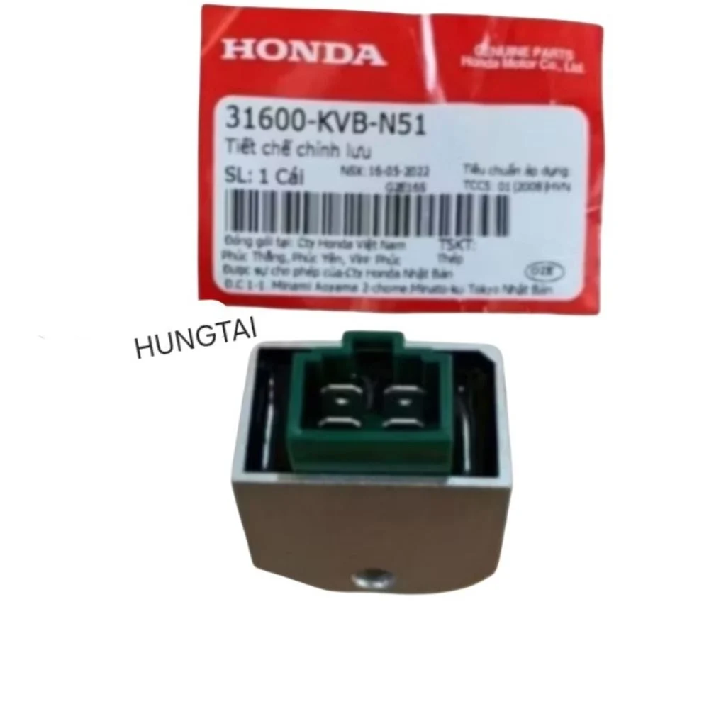 Cục sạc điện, tiết chế chỉnh lưu WAVE S110, RSX... zin 31600-KVB-N51 - Ảnh 2