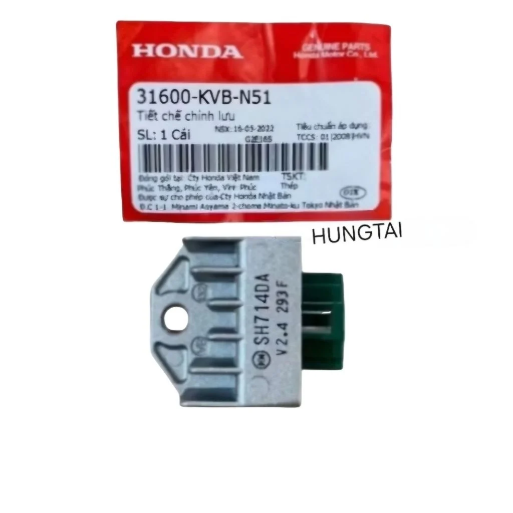 Cục sạc điện, tiết chế chỉnh lưu WAVE S110, RSX... zin 31600-KVB-N51 - Ảnh 3