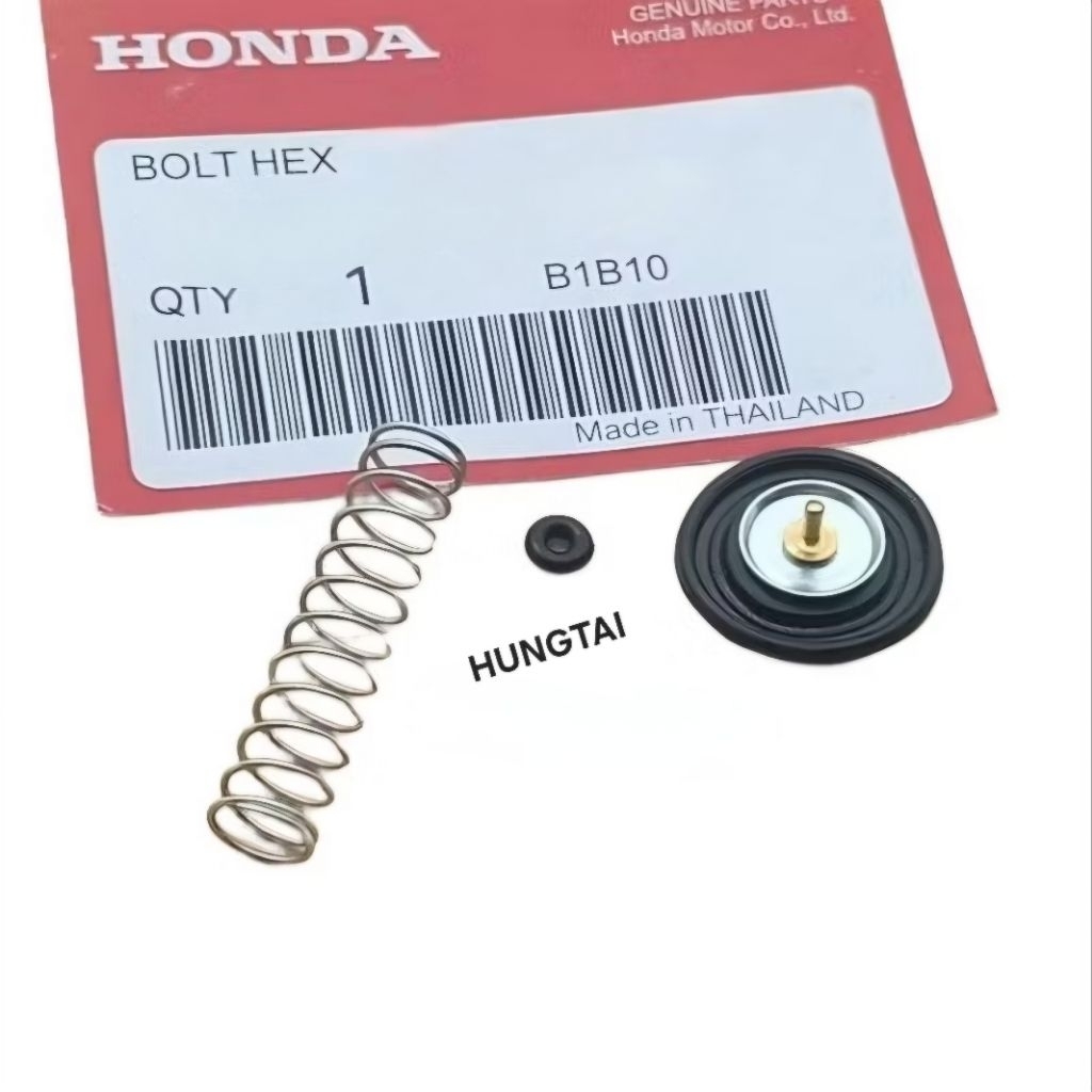 Bộ sin lò xo, van ngắt gió WAVE S110, RSX, BLADE, A110.... bình xăng con zin - Ảnh 2