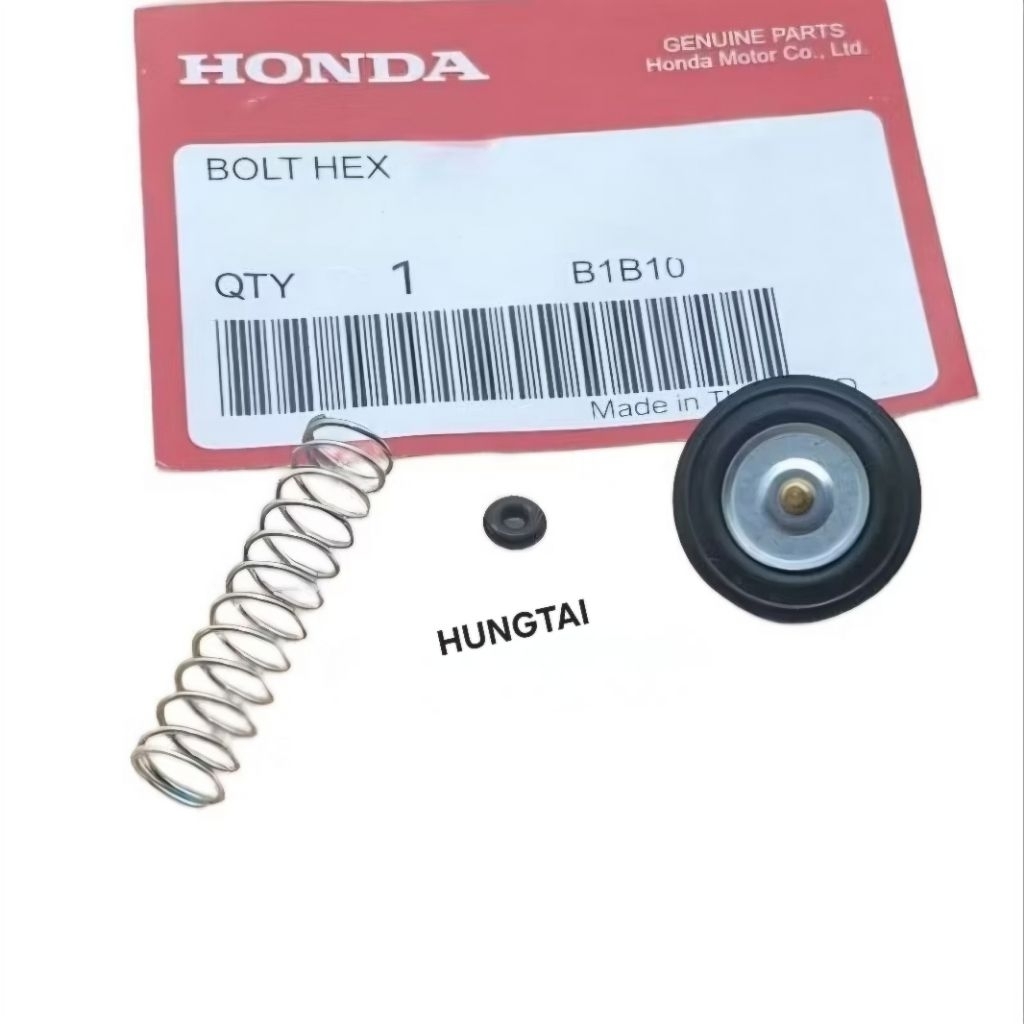 Bộ sin lò xo, van ngắt gió WAVE S110, RSX, BLADE, A110.... bình xăng con zin - Ảnh 3