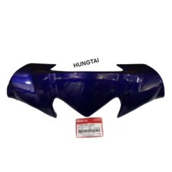 Ốp nhựa đầu đèn trước, nắp trên tay lái WAVE S110, RSX... Xanh tím, mực zin