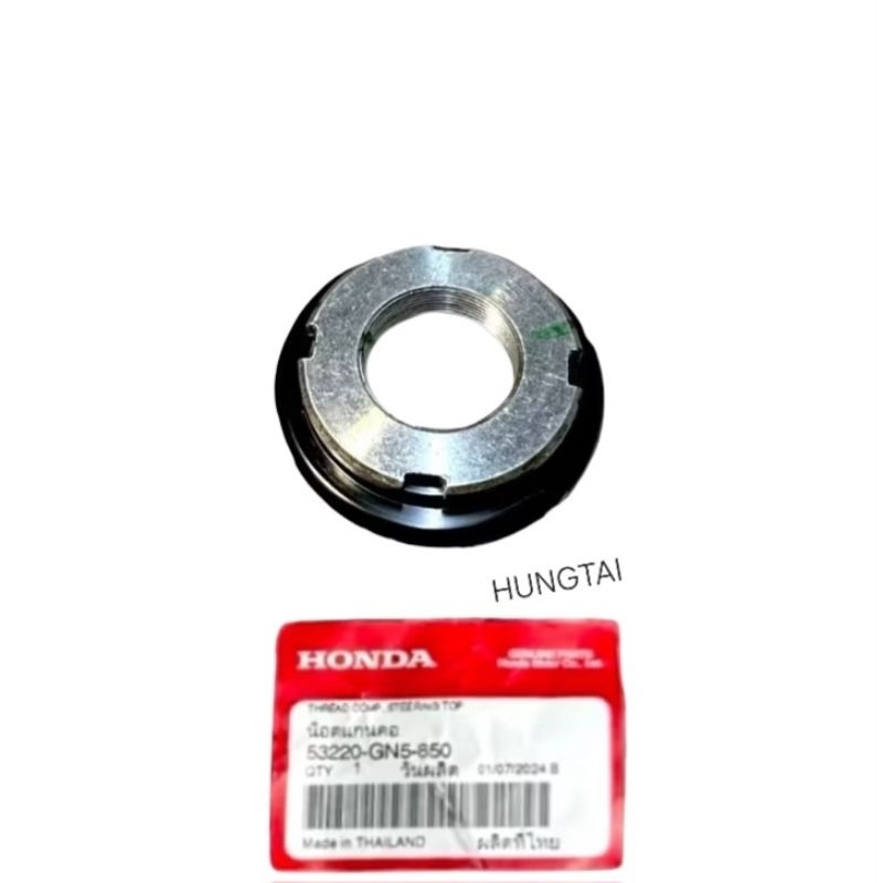 Bộ ốc tán cổ, chảng ba tay lái DREAM, WAVE, FUTURE... zin Honda Thái 50306-GN5-900, 53220-GN5-850 - Ảnh 4