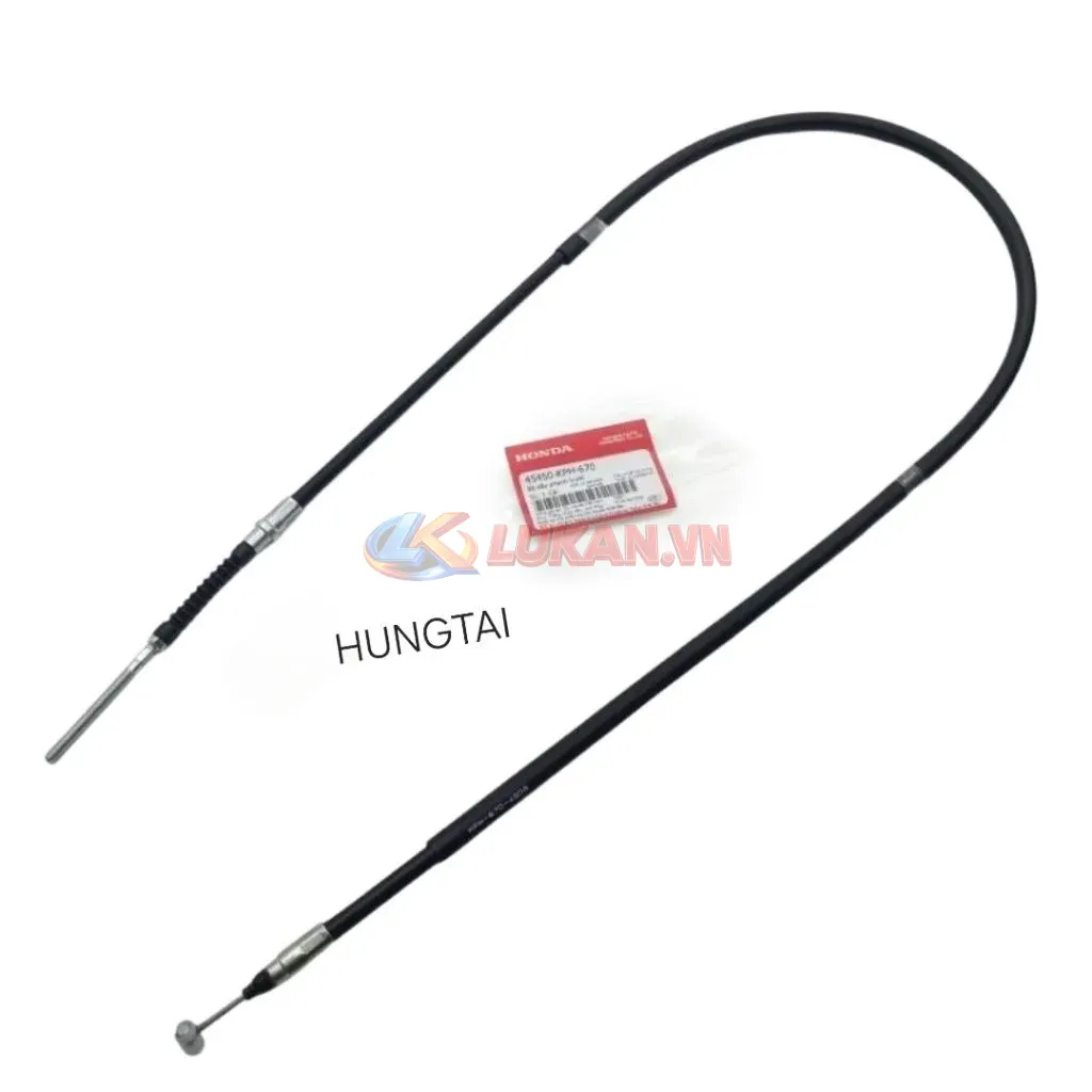 Sợi dây thắng, phanh đùm trước xe WAVE A, ALPHA 100... zin Honda 45450-KPH-670 - Ảnh 3