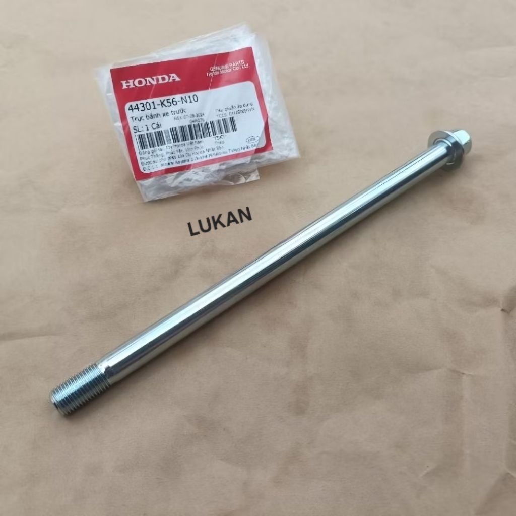 Trục cốt đùm bánh trước xe WINNER 150 zin chính hãng 44301-K56-N10 - Ảnh 4