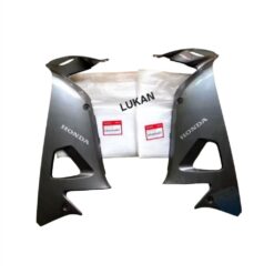 Cặp nhựa ốp bửng yếm trong WAVE A, RS, S100... Xám zin Honda