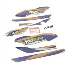 Bộ tem dán xe Super DREAM Việt tím 2004....