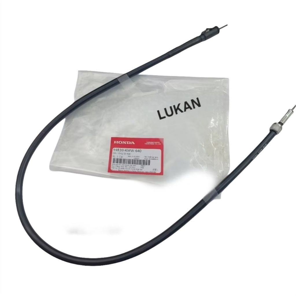 Dây đồng hồ công tơ mét WAVE A, ALPHA 110, BLADE... thắng đùm zin 44830-KWW-640 - Ảnh 4