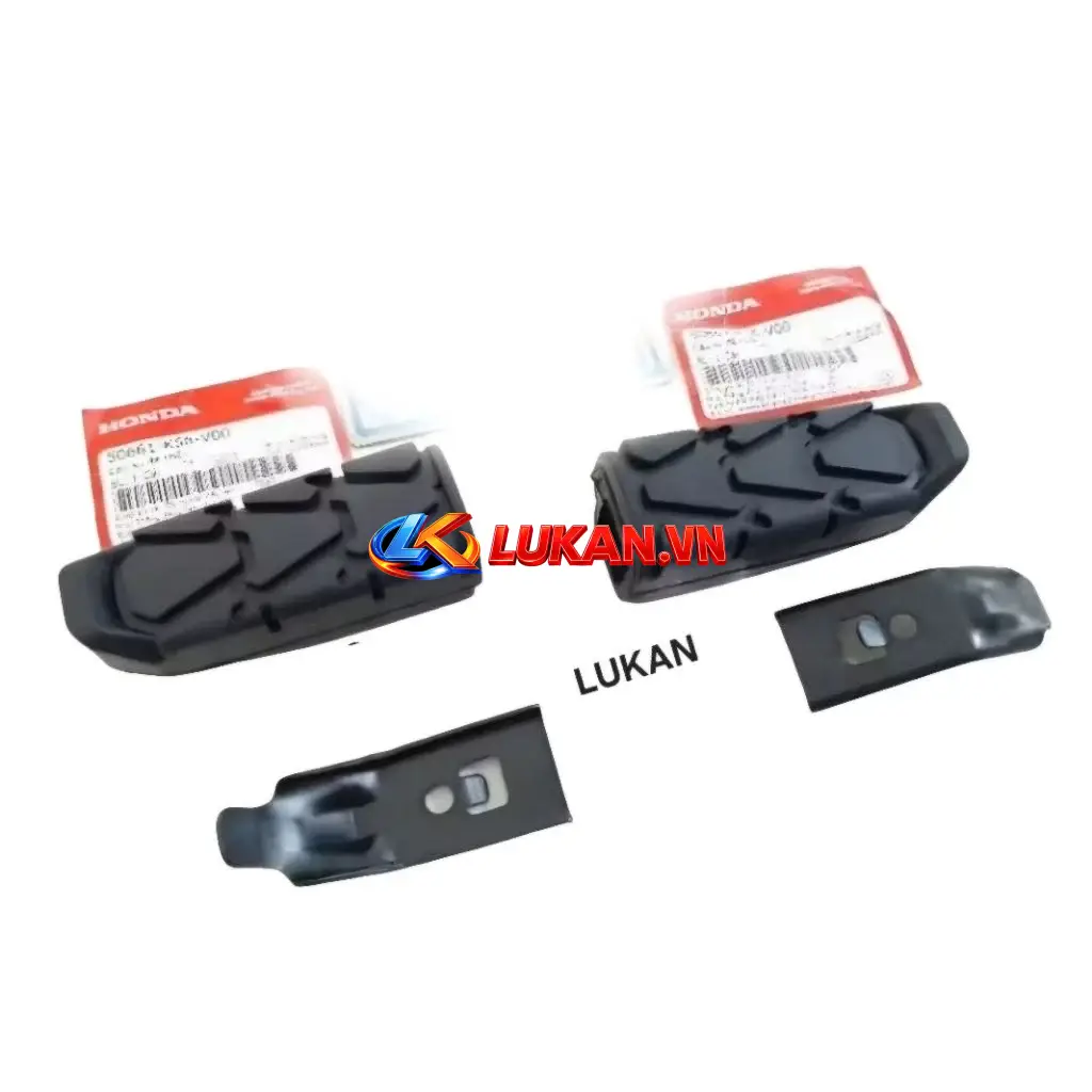 Cặp cao su gác chân máy giữa xe WINNER 150 zin Honda