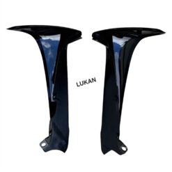 Cặp nhựa bửng cánh yếm ngoài WAVE ALPHA đời đầu Đen zin Honda
