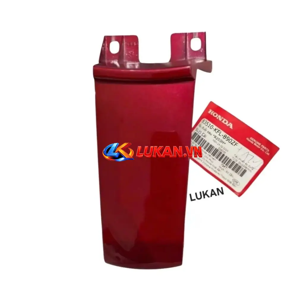 Nắp ốp võ nhựa đuôi, mu rùa FUTURE 1 đời đầu Đỏ zin Honda 83510-KFL-890ZF