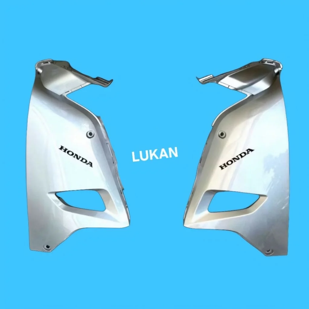 Cặp nhựa bửng cánh yếm trong WAVE A, ALPHA 110.... Bạc zin Honda - Ảnh 3